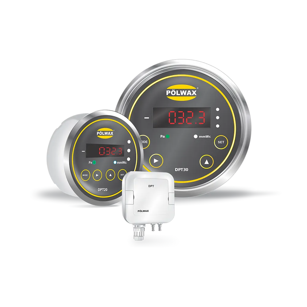 Polwax Differential Pressure Transmitter for HVAC and Industrial Pressure Monitoring