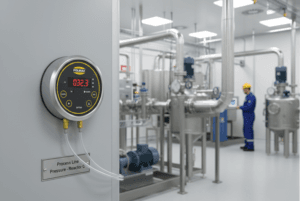 Polwax DPT30 differential pressure transmitter for industrial processes