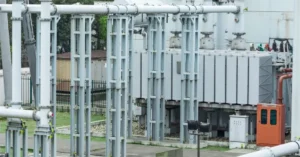 Polwax monitoring devices installed at pump station for efficient water and fluid management