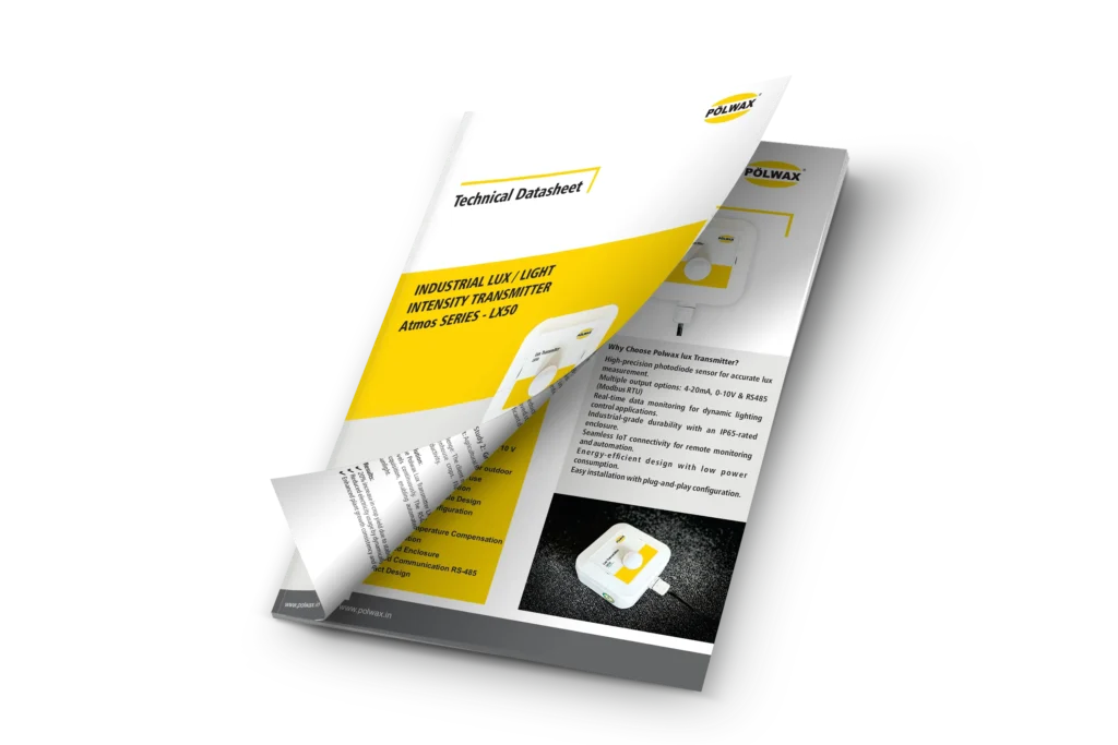 Polwax LX50 industrial temperature and humidity transmitte