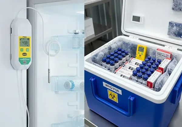 Temperature Monitoring for Pharmaceutical Safety Vaccine storage temperature monitoring system