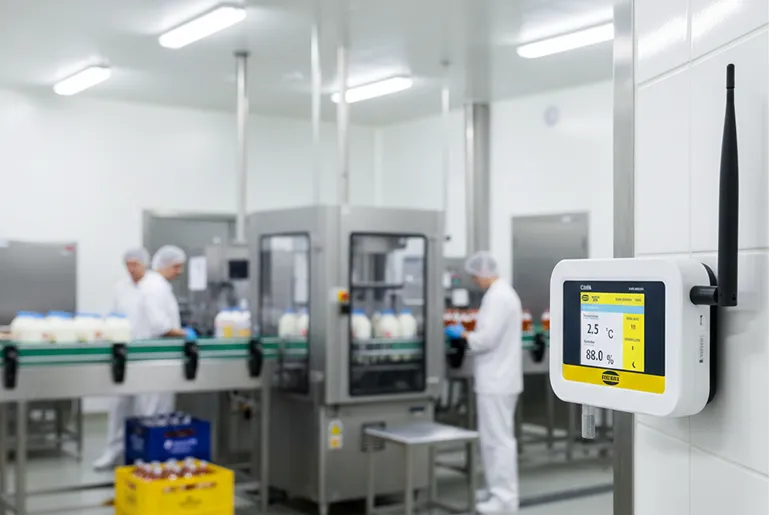 Temperature data logger device