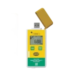 Polwax PRH70 Multi-Use Temperature & Humidity Datalogger monitoring pharmaceutical products in a temperature-controlled storage facility