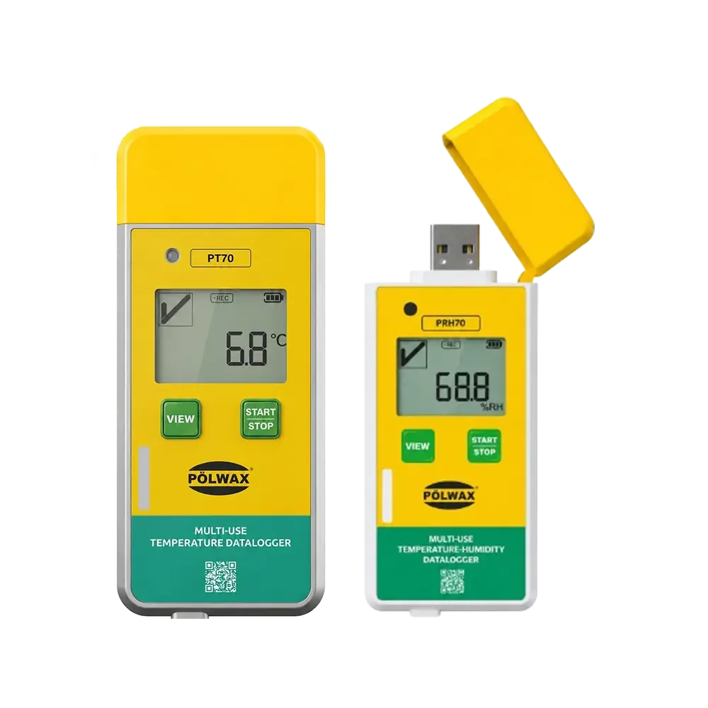 Polwax Multi-Use Temperature Datalogger PT70 & PRH70